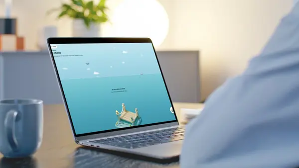 Photo of Seabottles in use: the Pier, on a computer